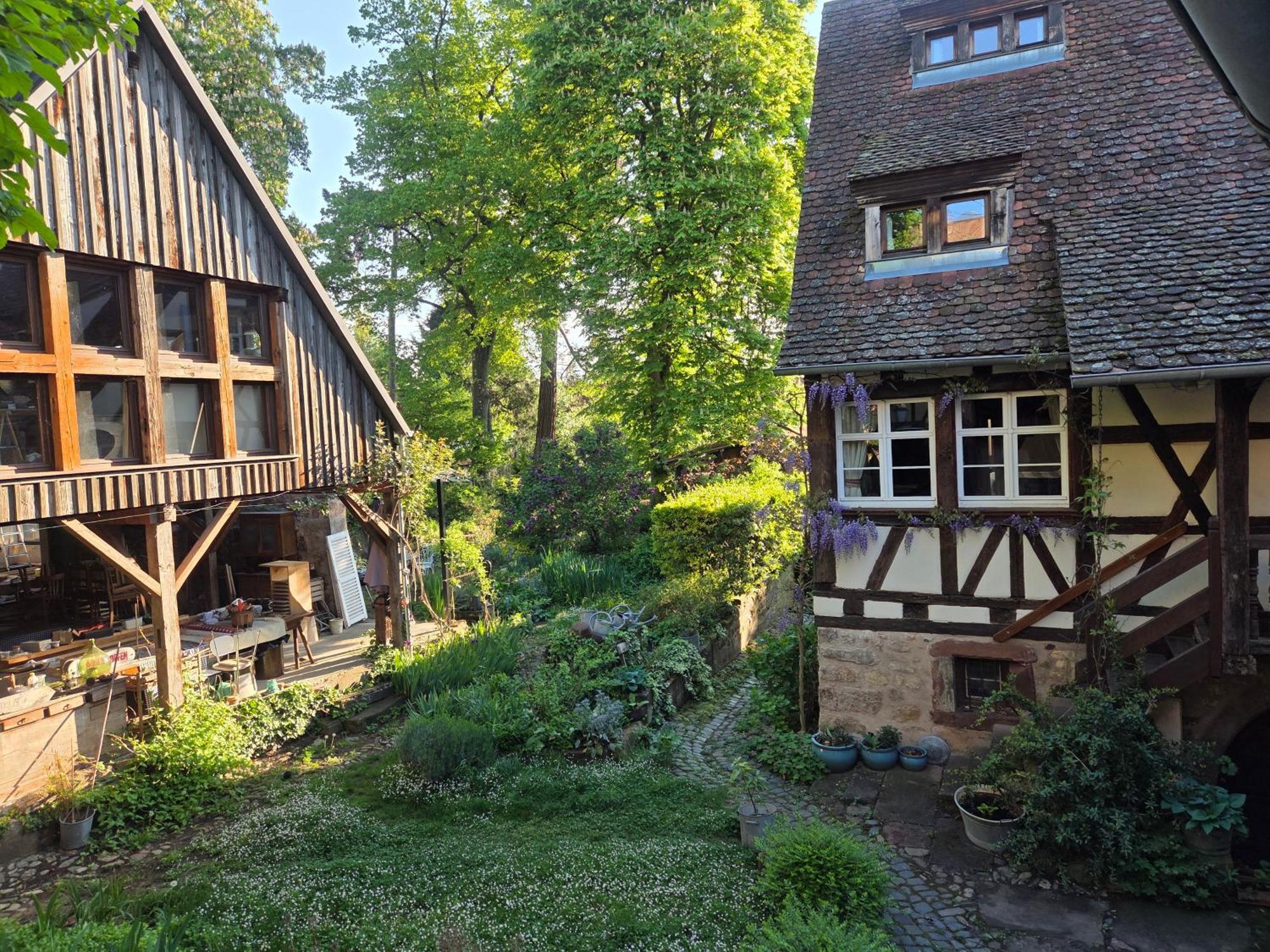 Le Temps Des Cigognes Barr Exterior foto