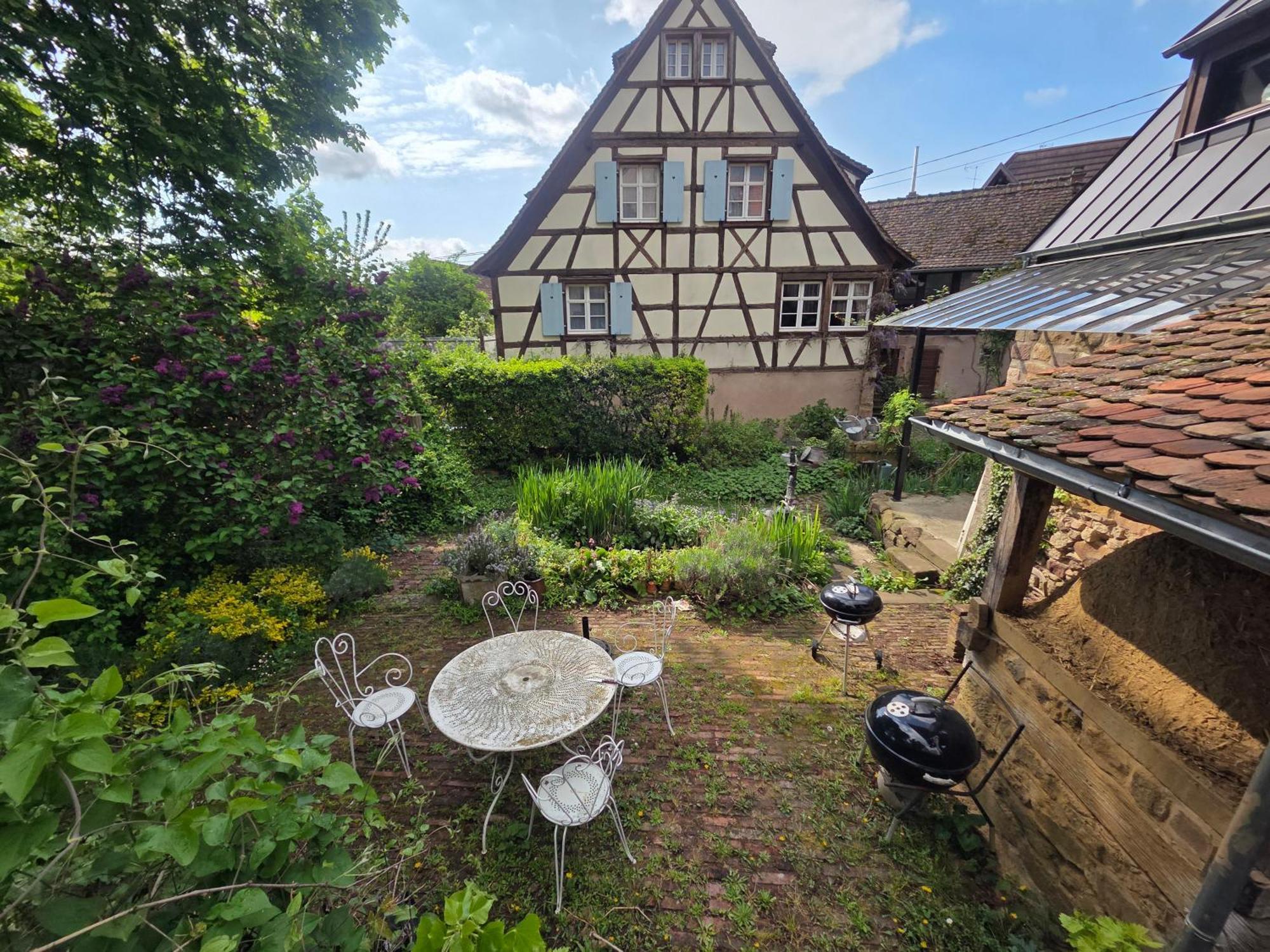 Le Temps Des Cigognes Barr Exterior foto