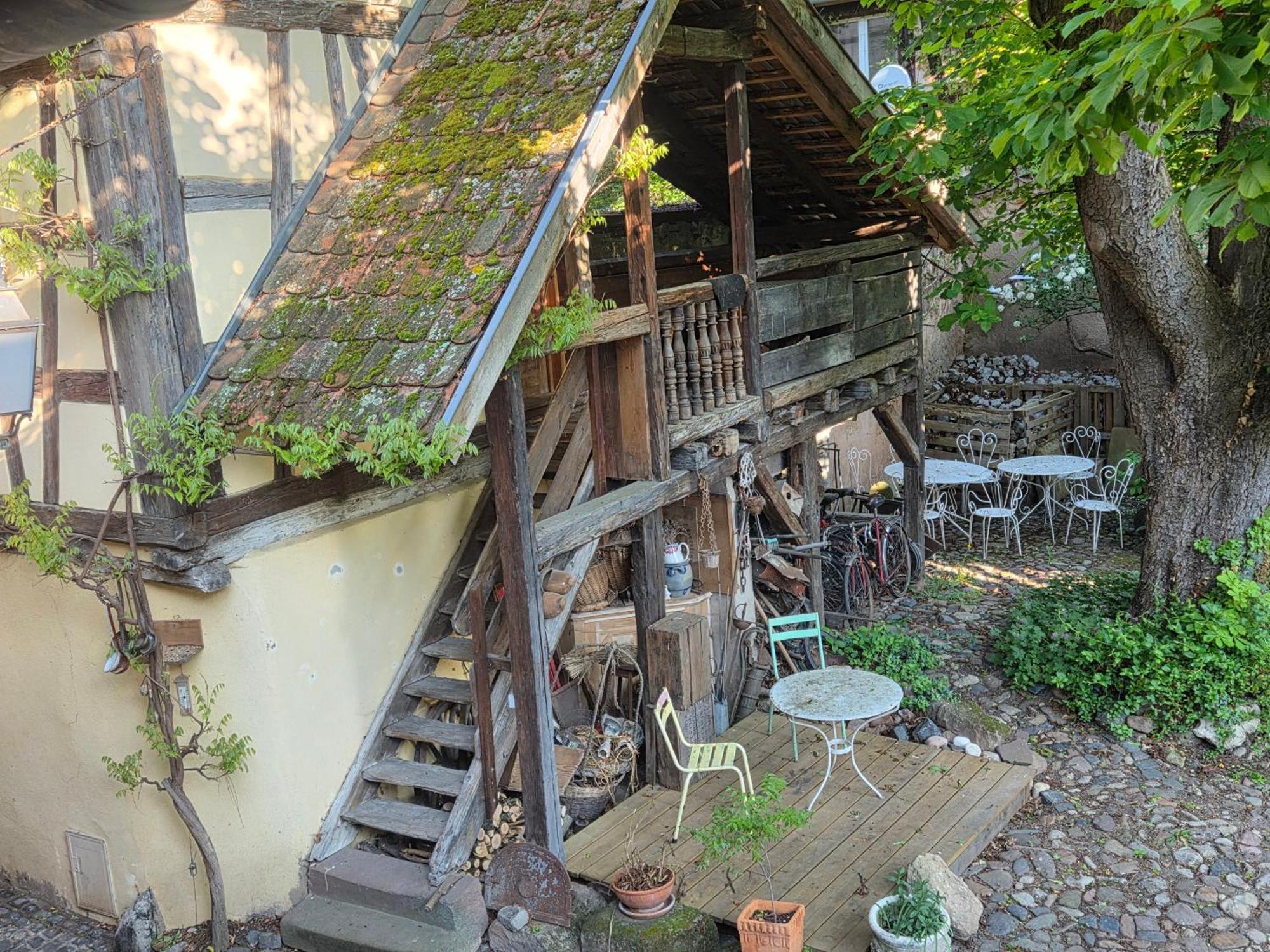 Le Temps Des Cigognes Barr Exterior foto